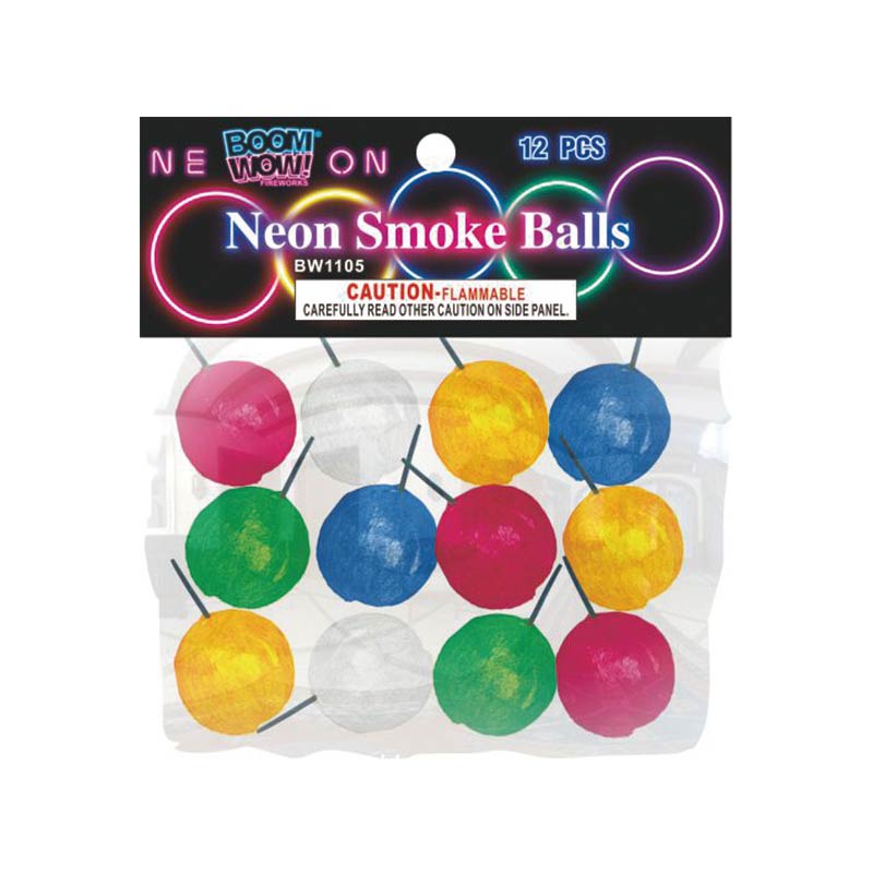 BW1105 - Neon Smoke Balls