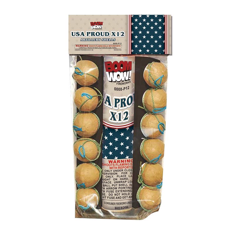 0008 - P12 - Usa Proud X12 ( Artillery Shells)