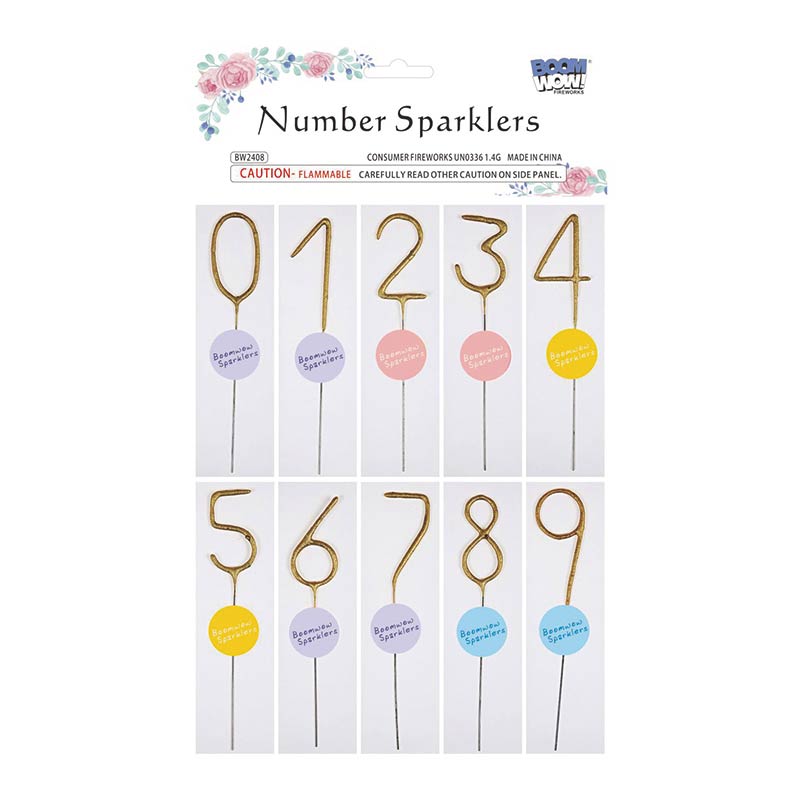 BW2408 - Number Sparkler