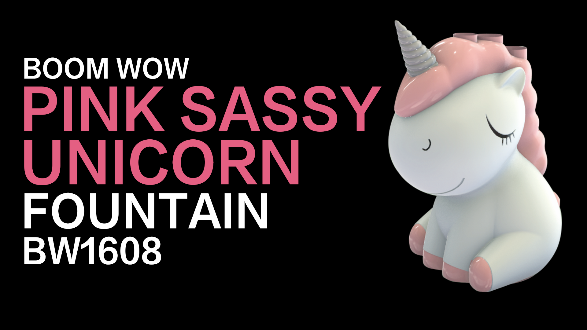 PINK SASSY UNICORN