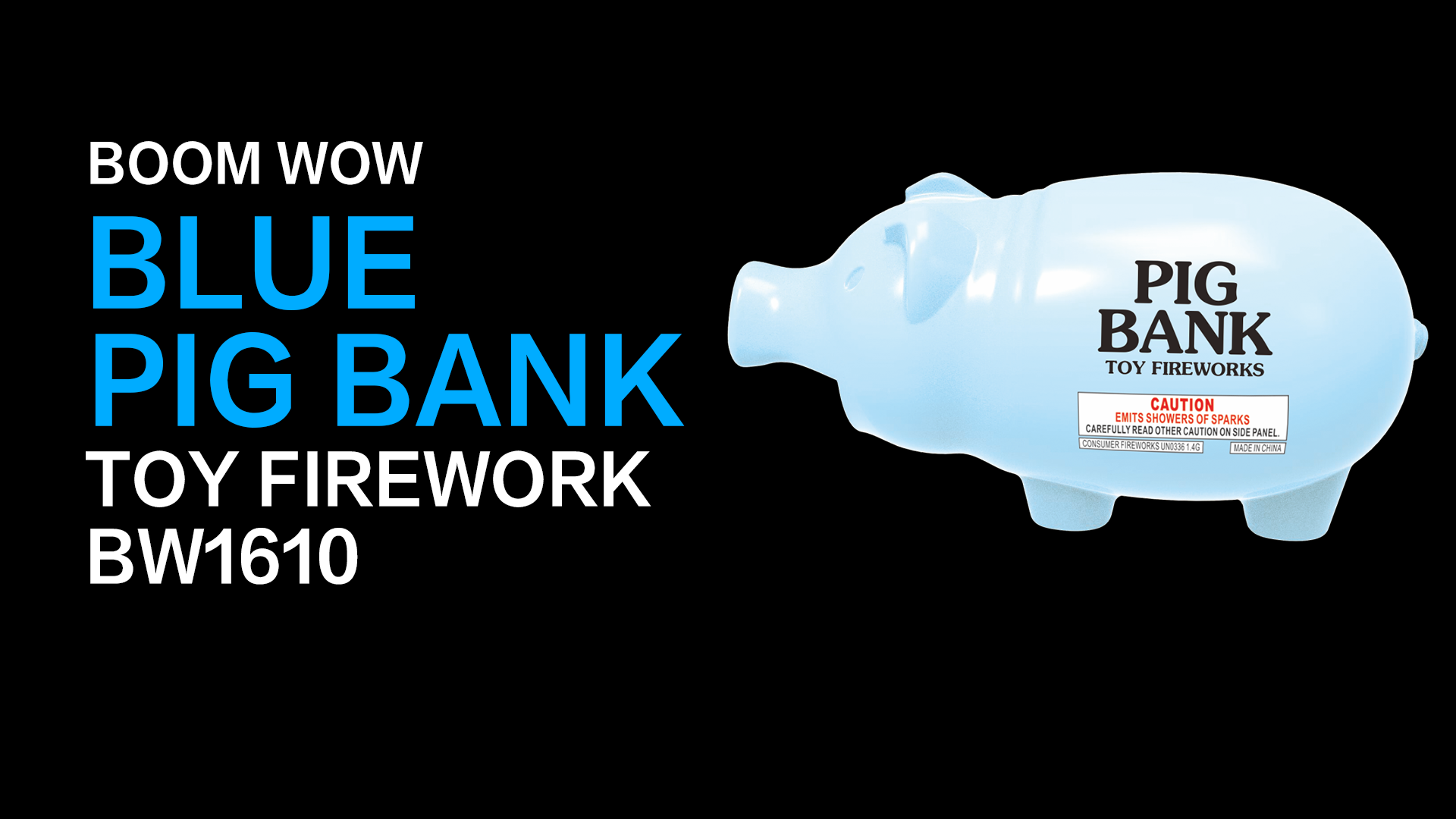 BLUE PIG BANK