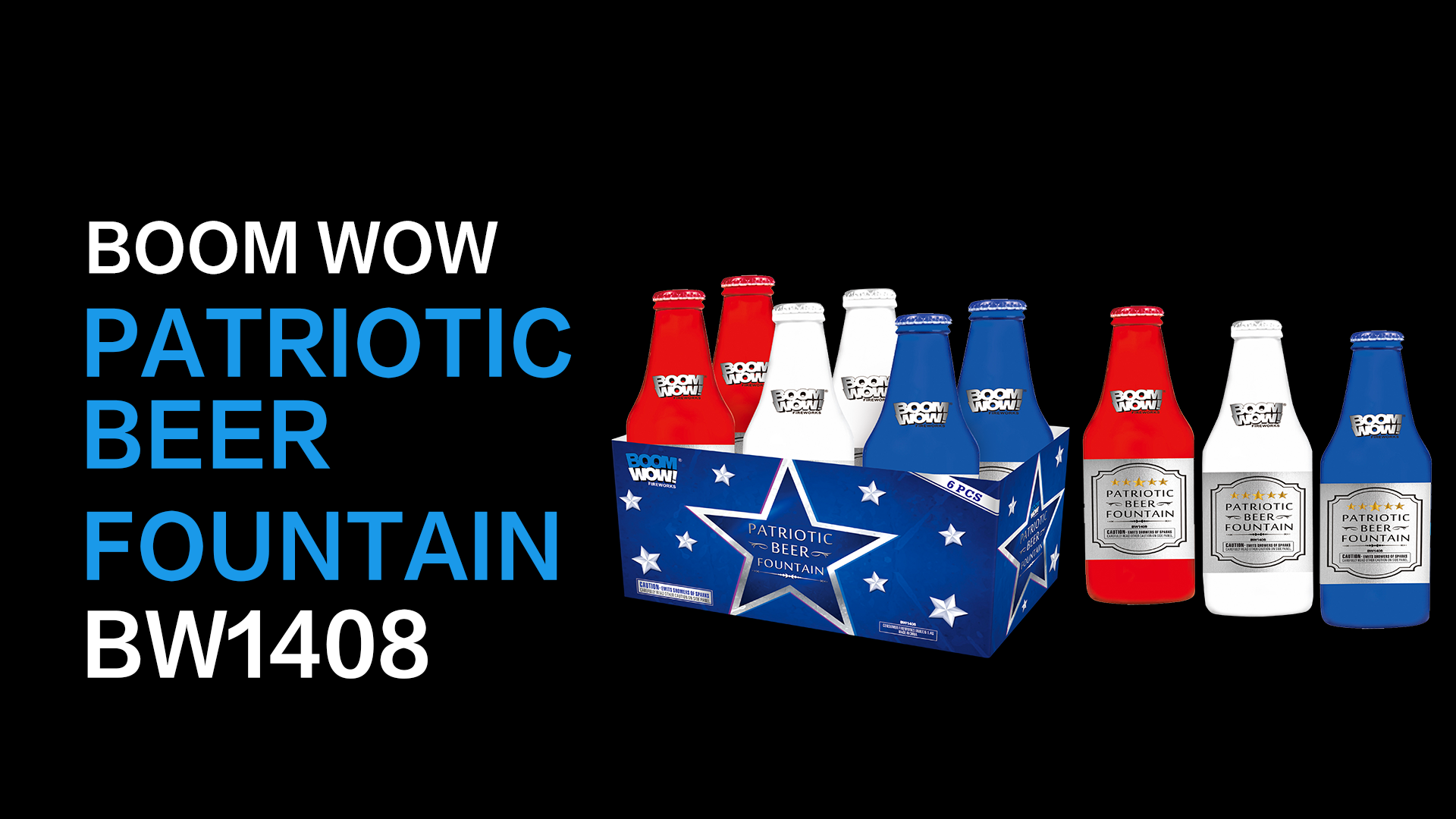 PATRIOTIC BEER FOUNTAIN