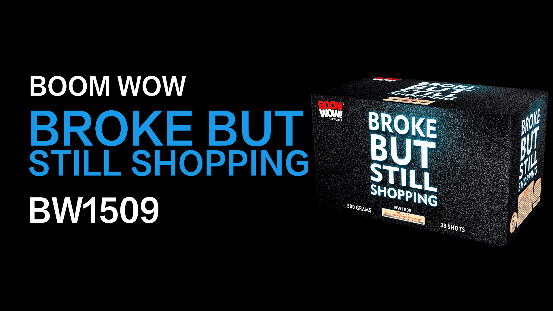 BROKE BUT STILL SHOPPING