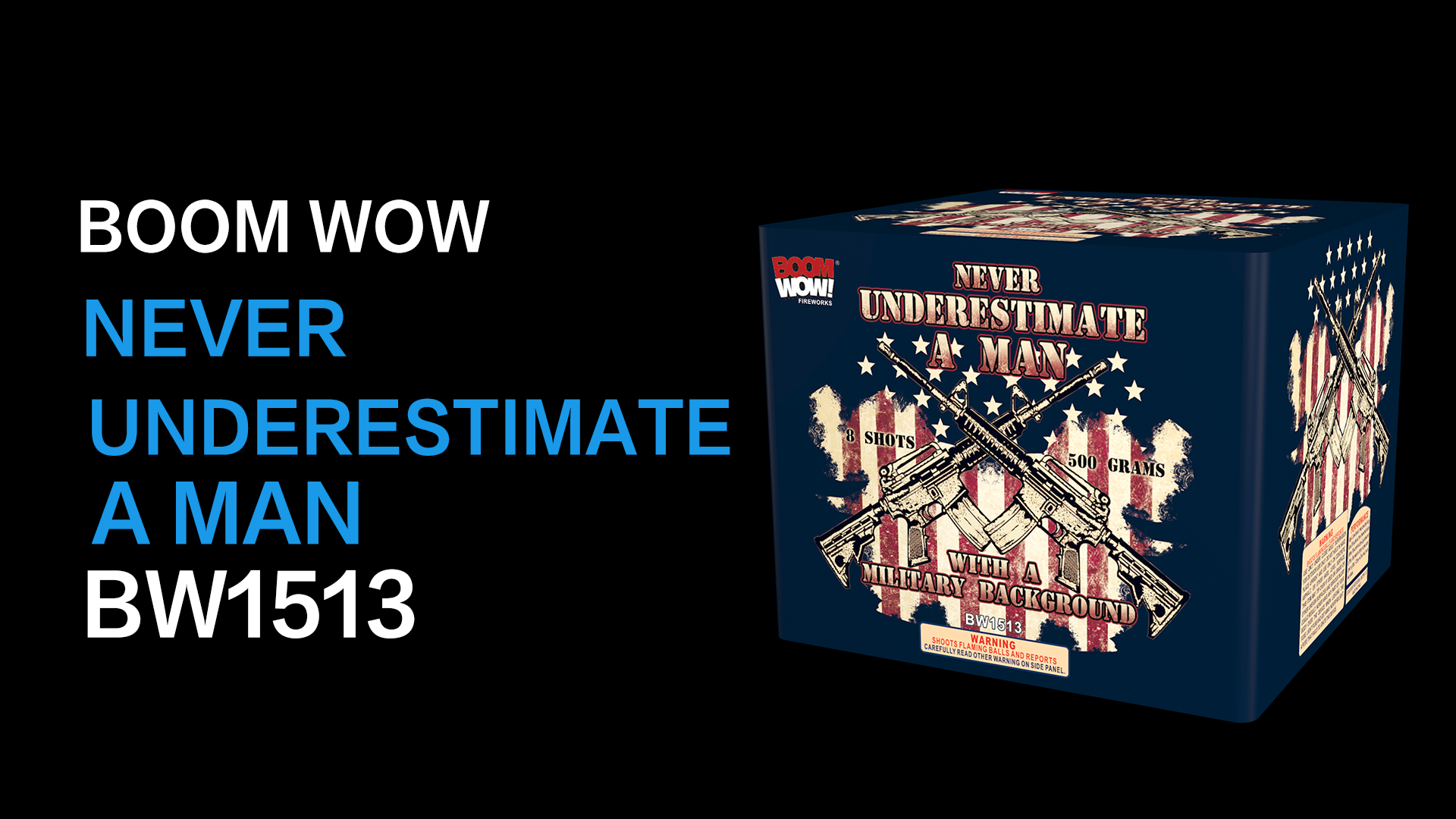 NEVER UNDERESTIMATE A MAN