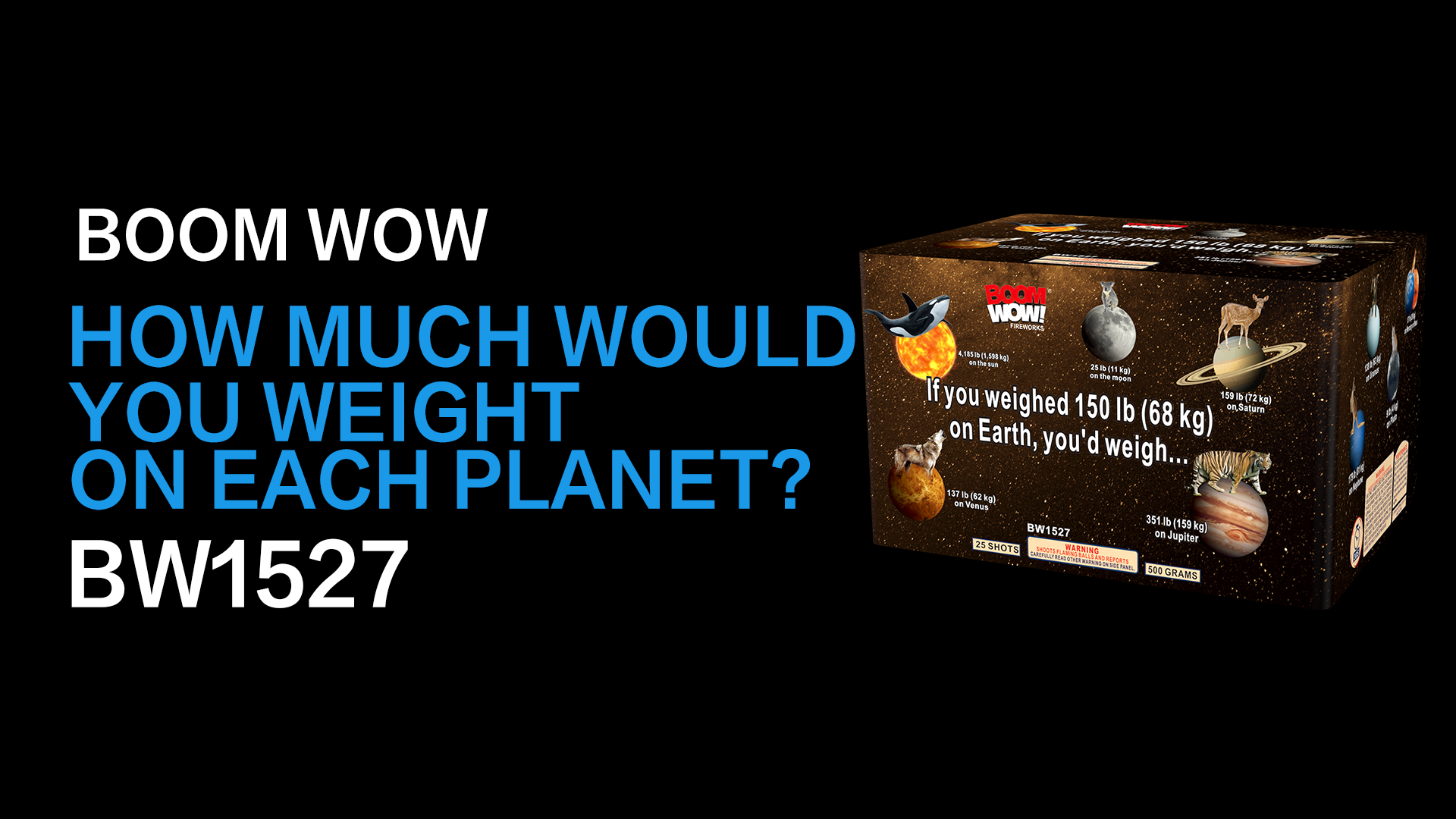 HOW MUCH WOULD YOU WEIGHT ON EACH PLANET?