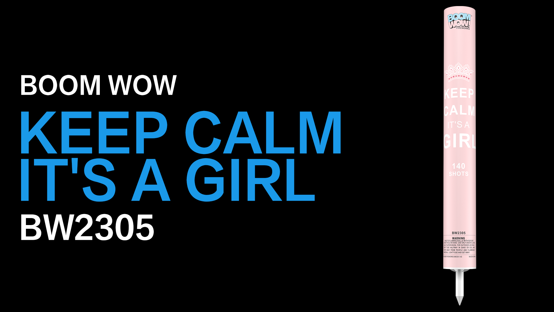 KEEP CALM, IT'S A GIRL