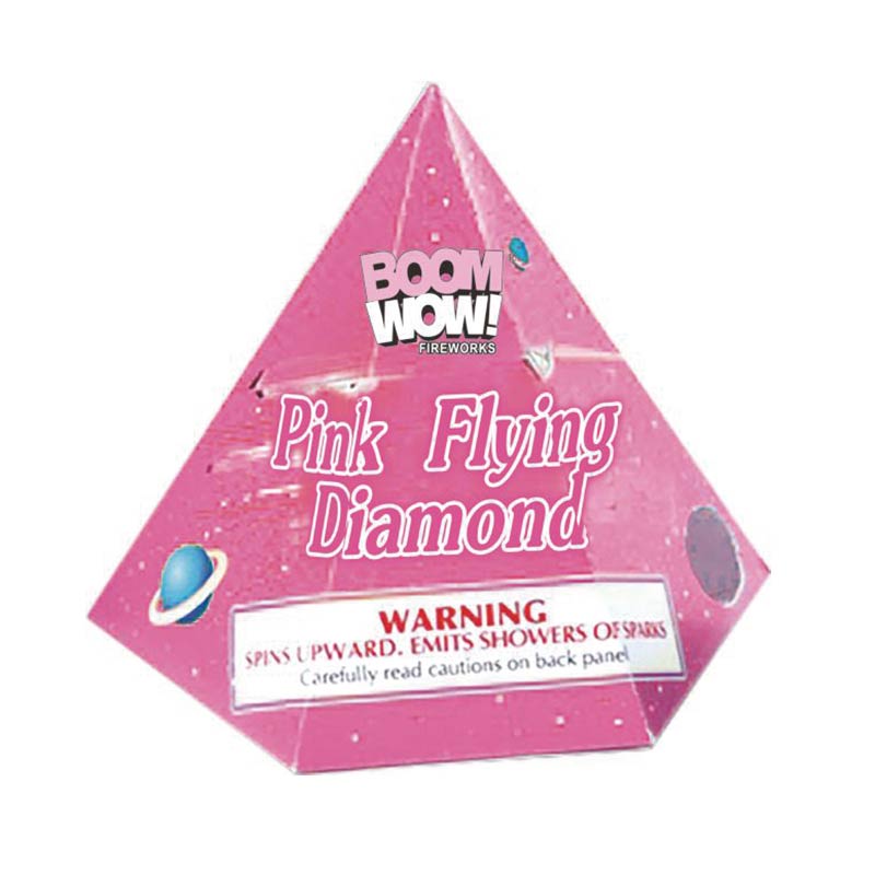 0607P - Pink Flying Diamond