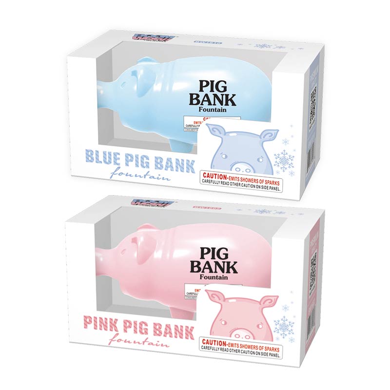 BW1602 / BW1610 - Pig Bank Pink Blue