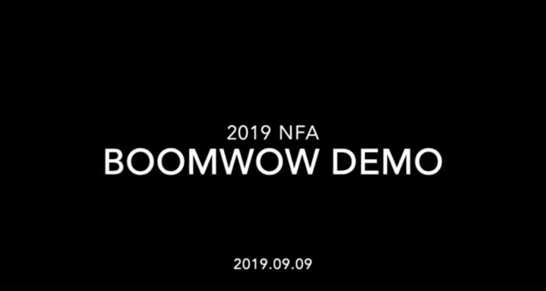 Boomwow Demo at 2019 Sept. NFA Convention