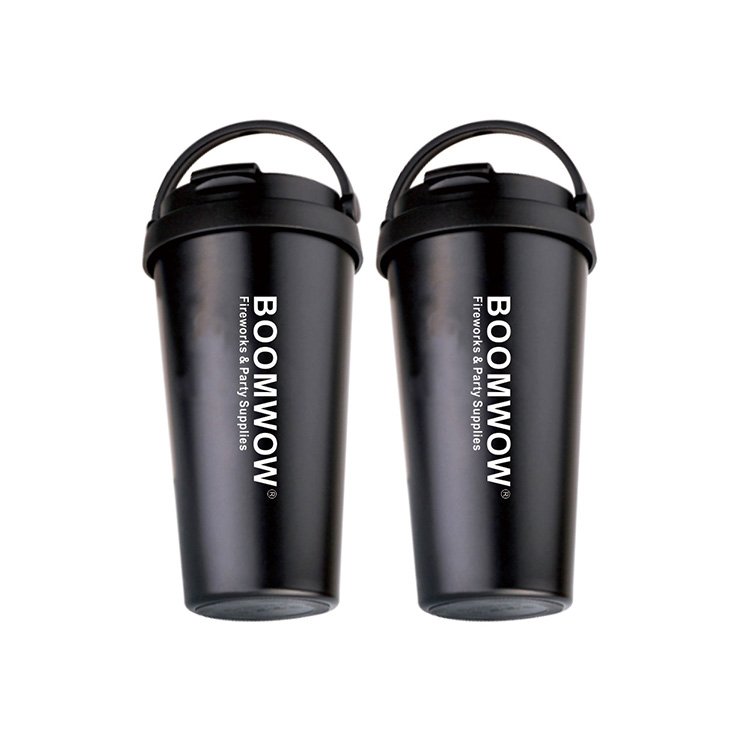 Boomwow 500ml stainless steel vacuum insulated coffee mup