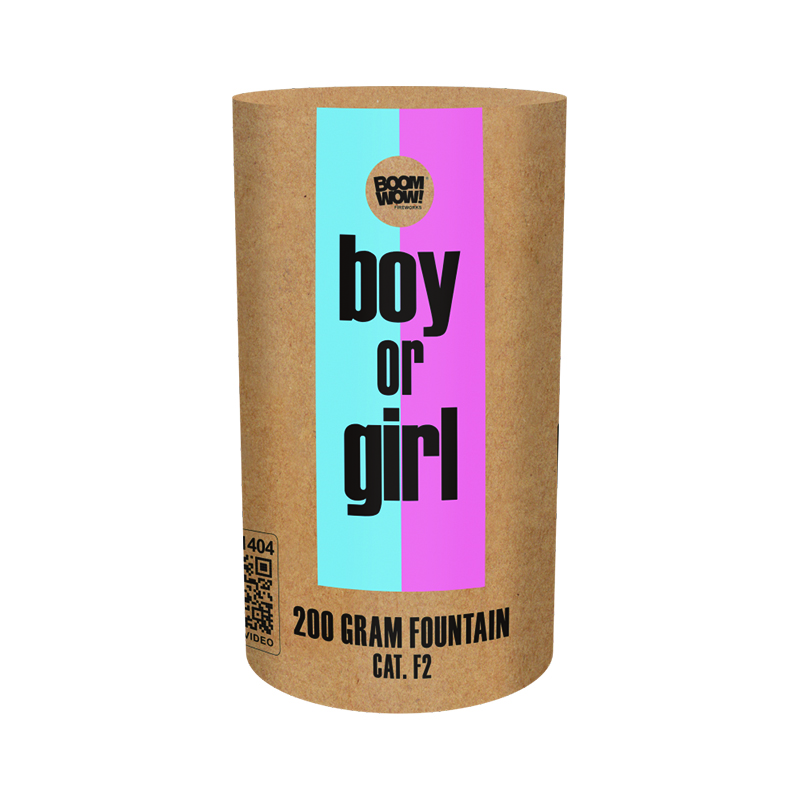 BWE1404 - BOY OR GIRL 200G FOUNTAIN