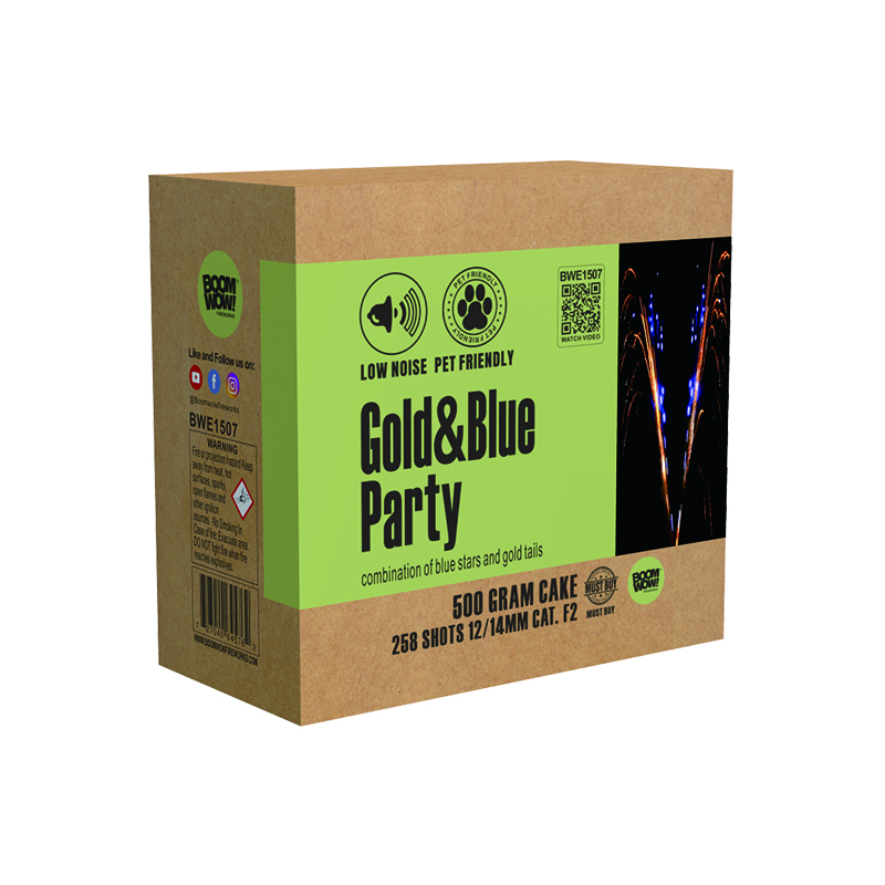 BWE1507 - GOLD BLUE PARTY