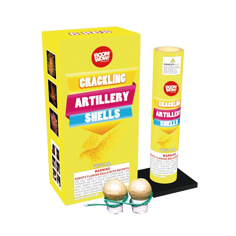 W518A - CRACKLING ARTILLERY SHELLS